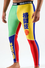 Scramble 'Rainbow Spats' Grappling Tights